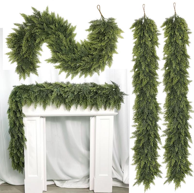 9 FT Artificial Cedar Garlands