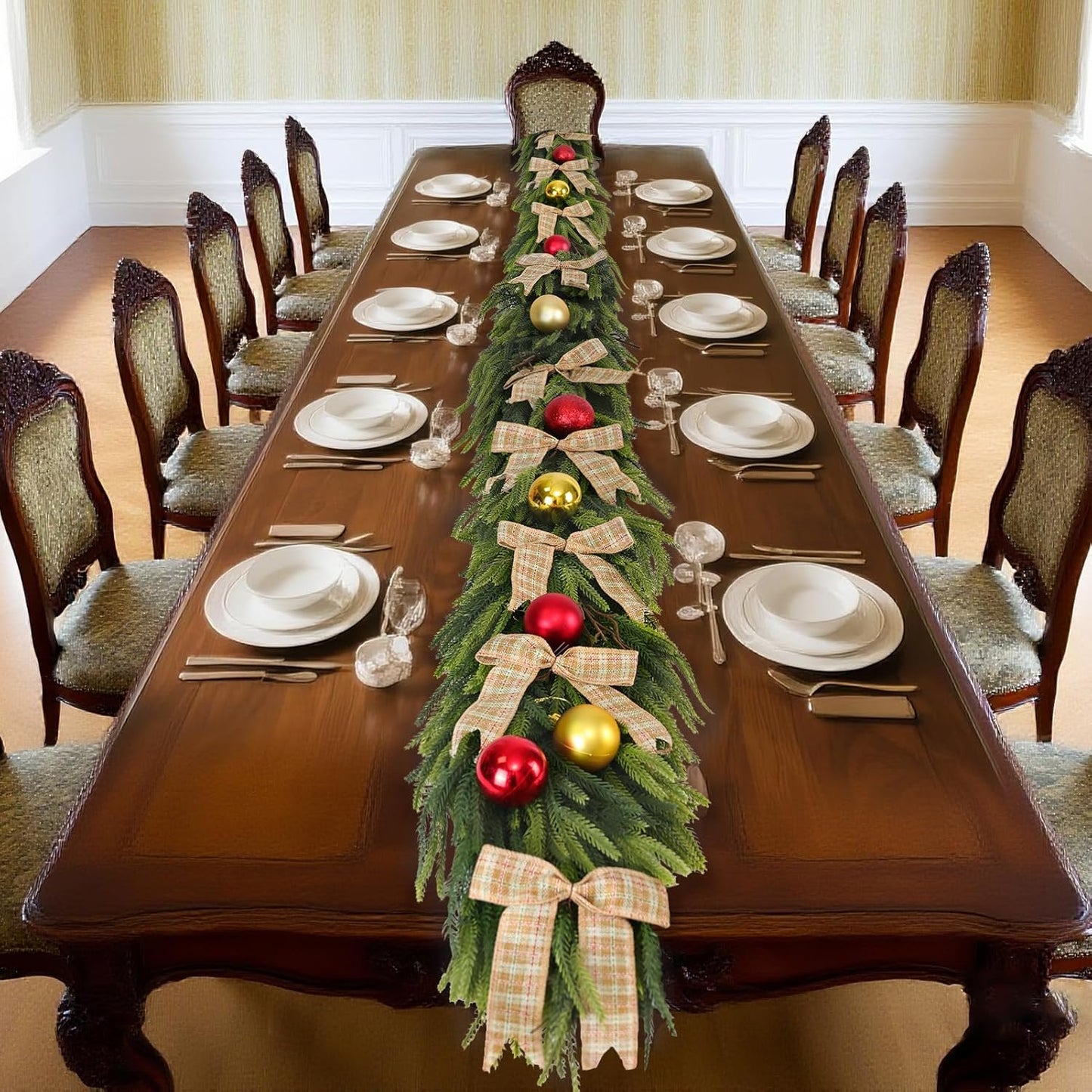 9 FT Artificial Cedar Garlands