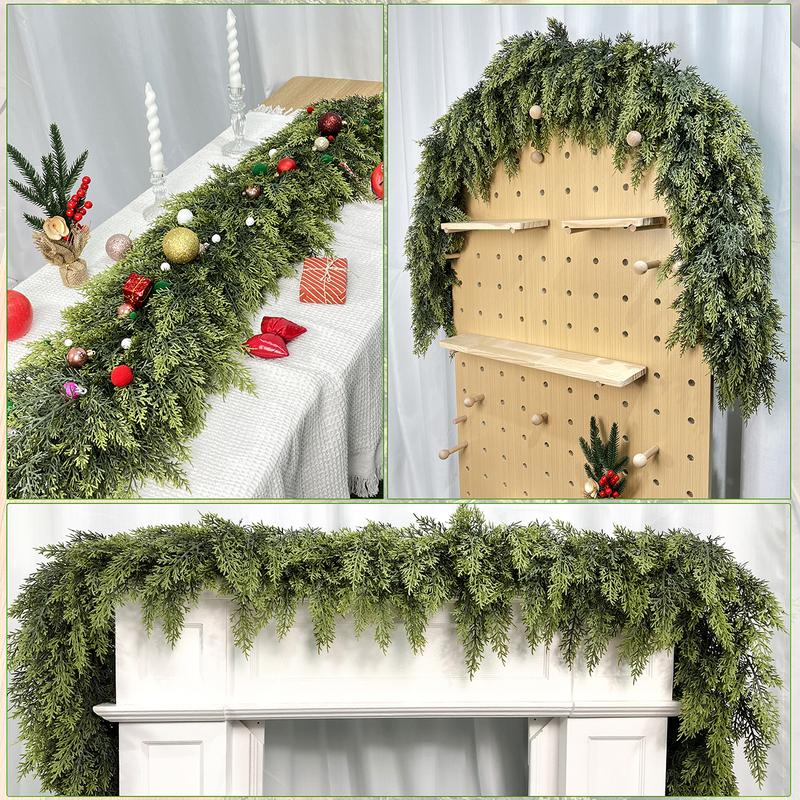 9 FT Artificial Cedar Garlands